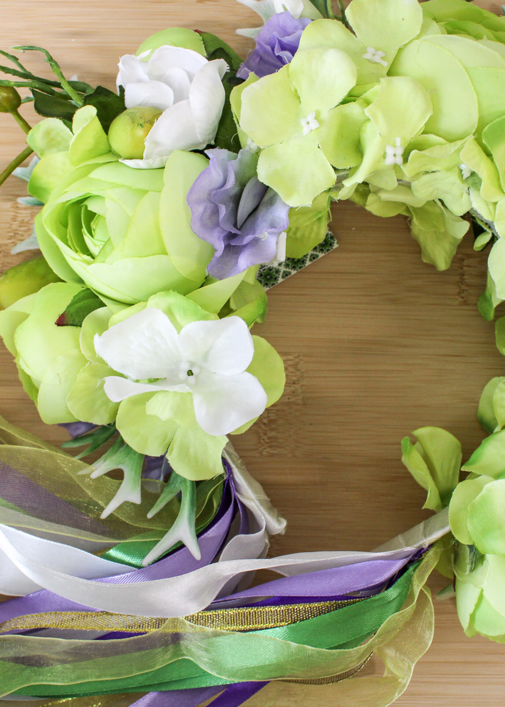 WREATH - Vinok /Ukrainian Folk Headband with Ribbons