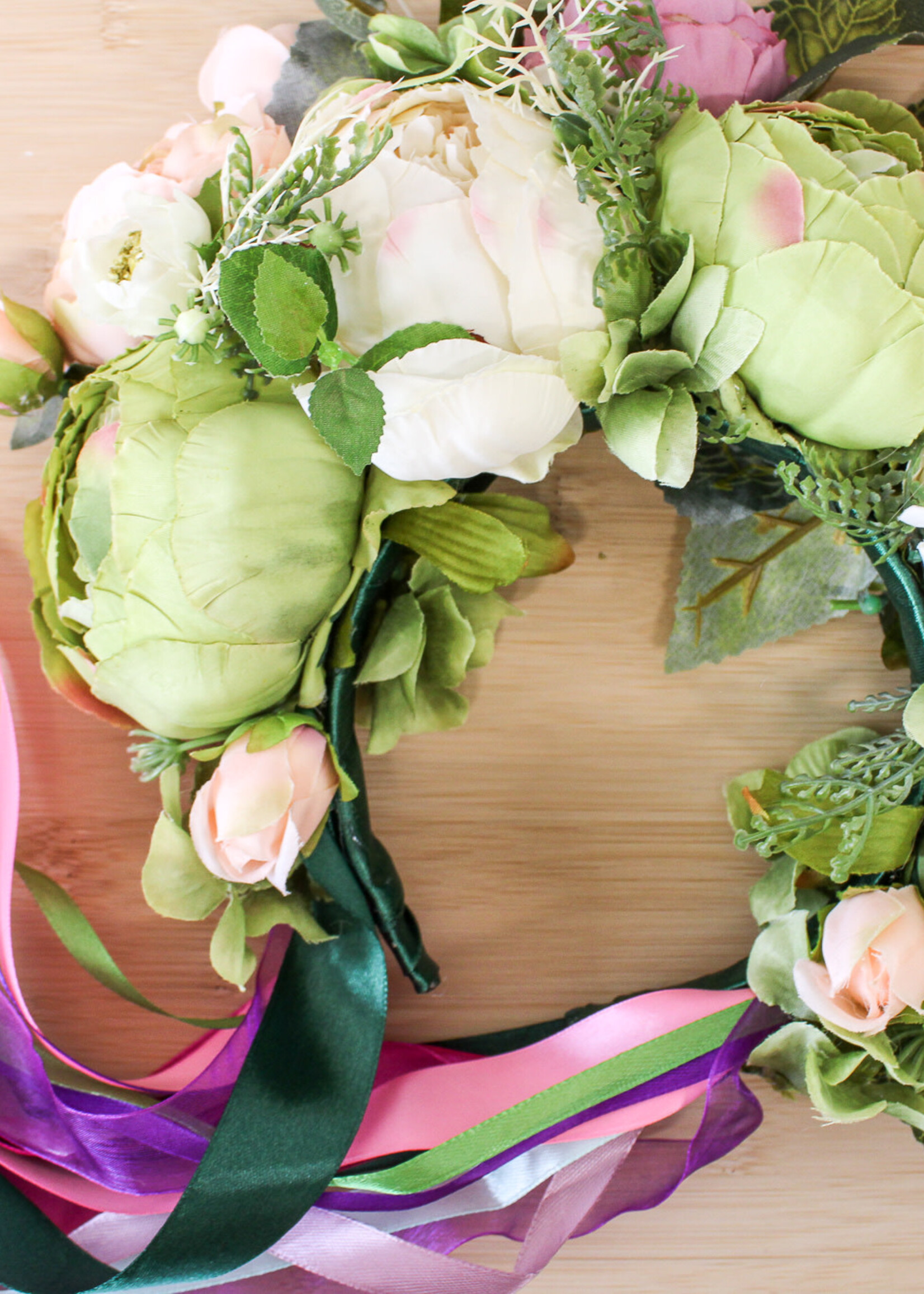 WREATH - Vinok /Ukrainian Folk Headband with Ribbons