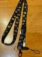 ACCESSORIE - Wristlet long  Keychain Sunflower