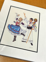 PRINT -  small , Ukrainian Dancers, New Soul- Old Roots  by Alexandra Polujan