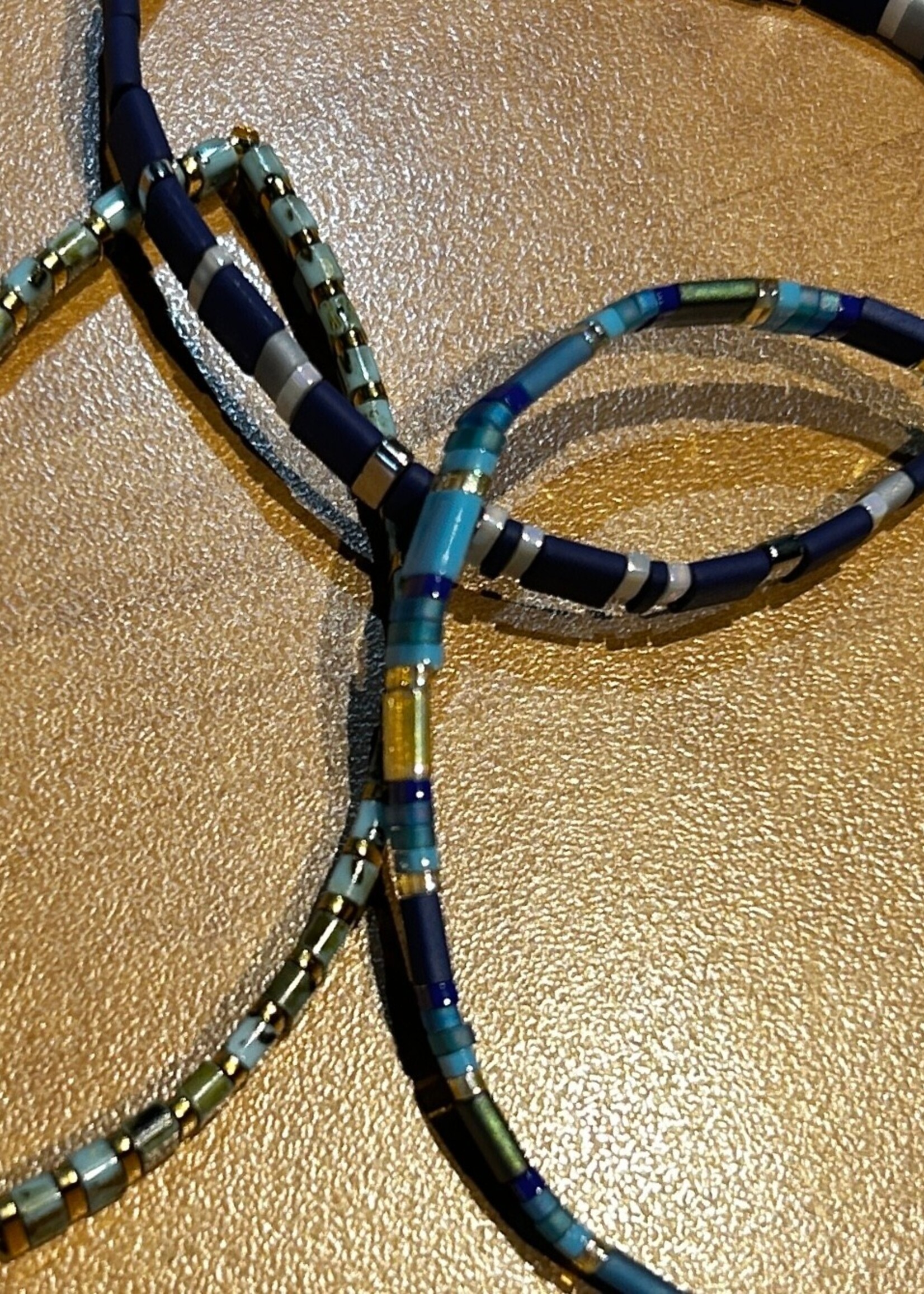 ACCESSORIES - (W) Bracelet Miyuki GlassTila Beads, One size