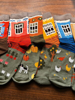 APPAREL - Dodo Socks, "Old House "made in Ukraine