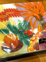 HOME - Dinner Napkins 6.5x6.5" pack of 20 Christmas