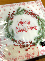 HOME - Dinner Napkins 6.5x6.5" pack of  20