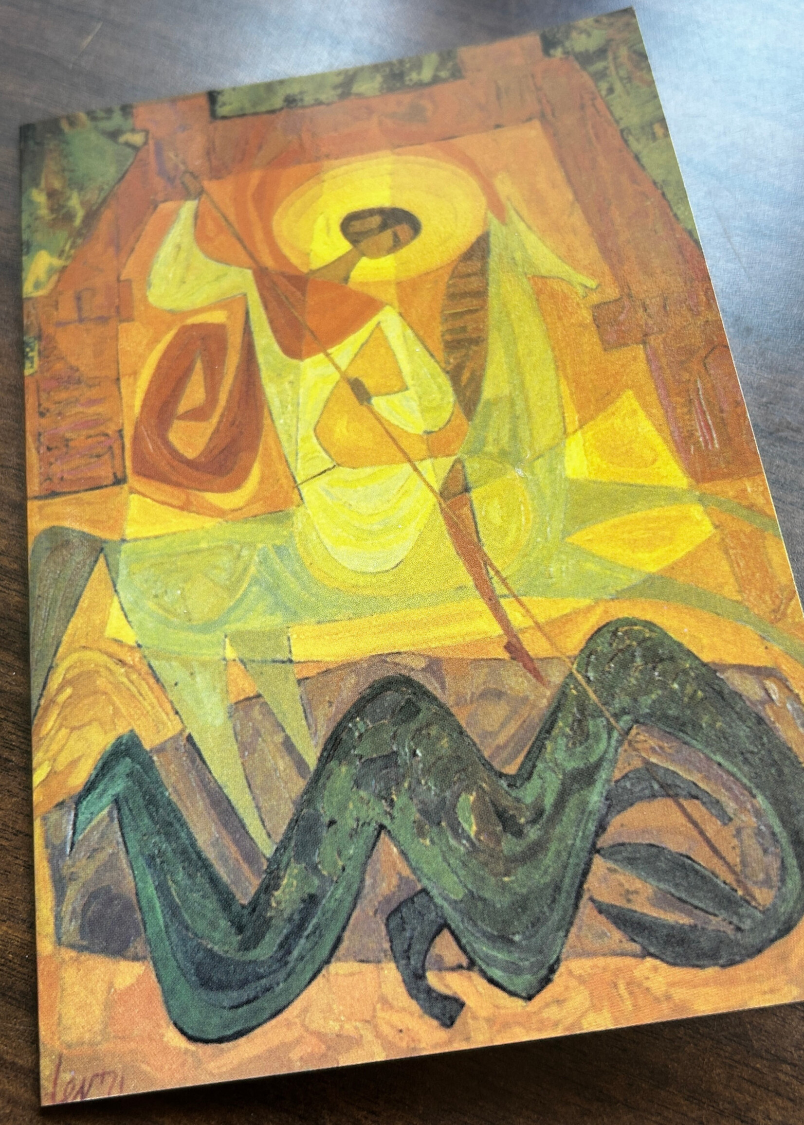 None CARD - St George/ by M. Levytsky
