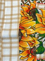 HOME - Napkins Linen, 14x14" Folk  printed embroidery/ Ukraine