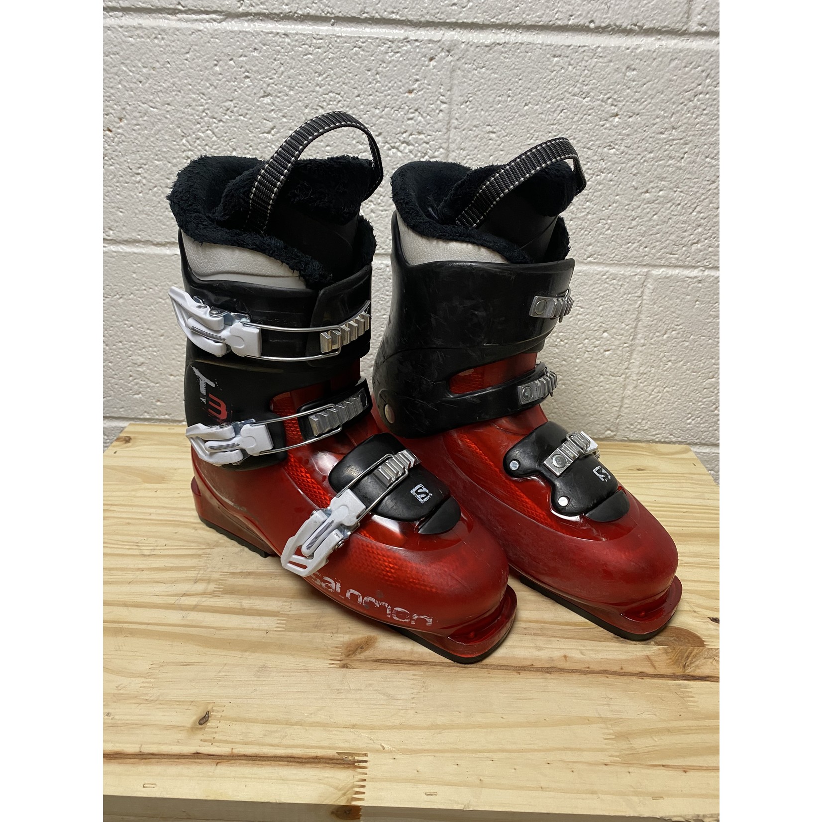 Salomon Salomon Team T3 Kids Ski Boots - Red