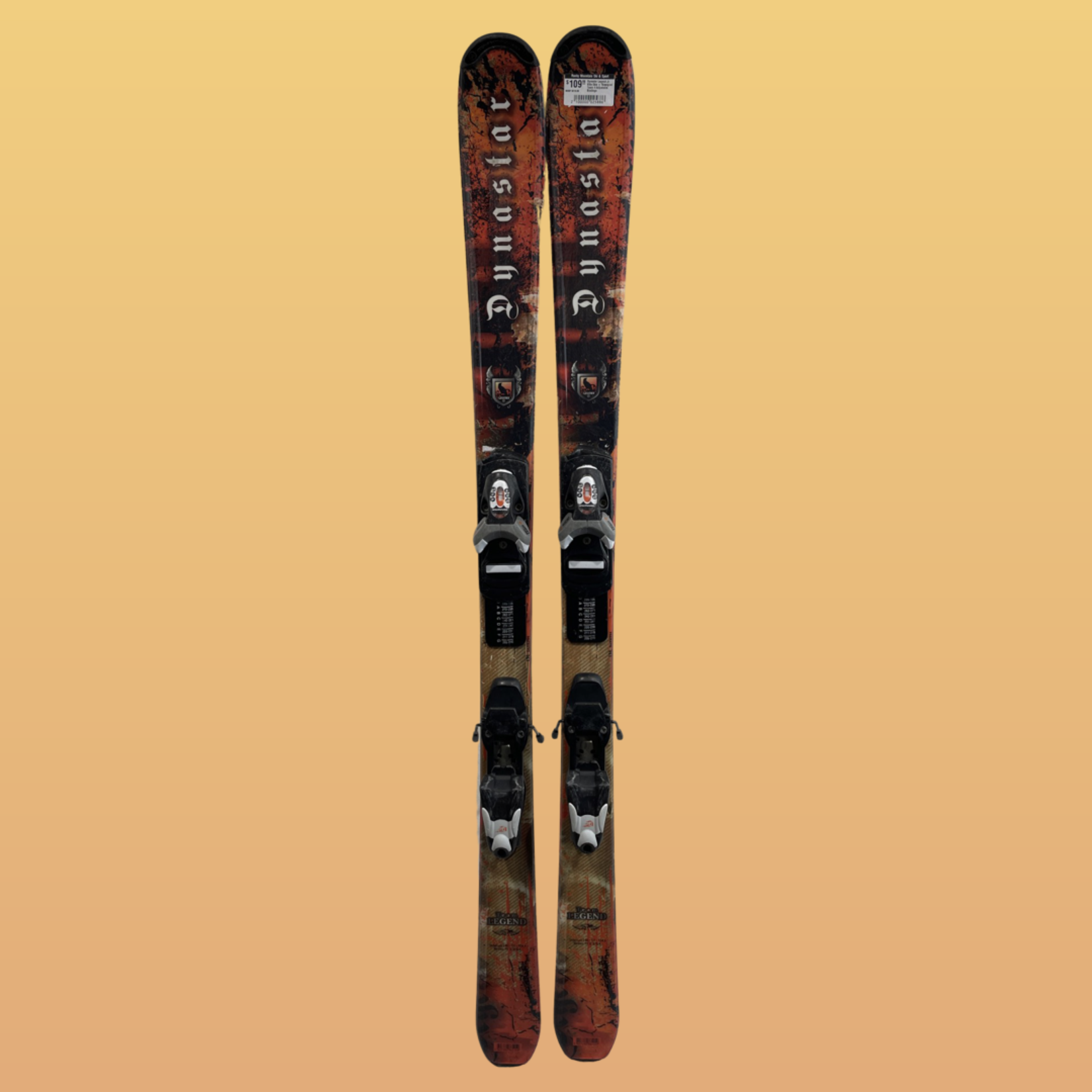 Dynastar Dynastar Legend Jr. Kids Skis + Rossignol Team 4 Adjustable Bindings