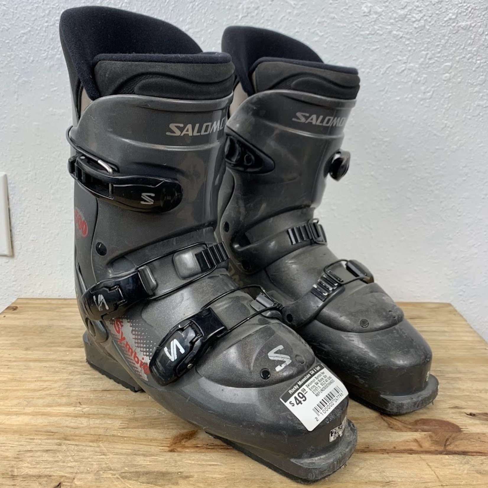 Salomon Salomon Symbio Rear Entry Ski Boots, Size 27/27.5  SOLD AS IS/NO REFUNDS/EXCHANGES