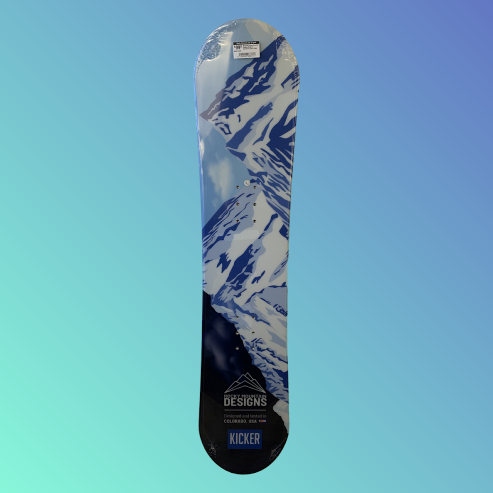 NEW 2022 Rocky Mountain Designs Kicker Jr. Snowboard, Size 80cm