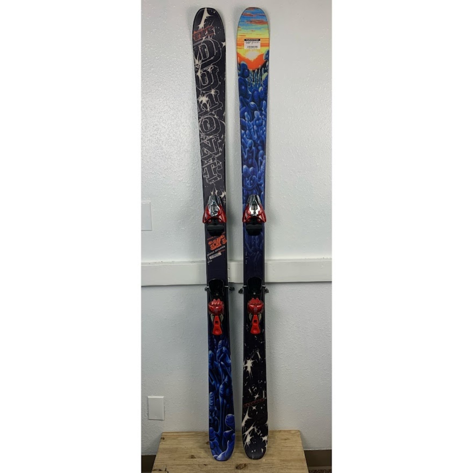 Salomon The Dumont Twin Tip Skis, Size 171 cm.