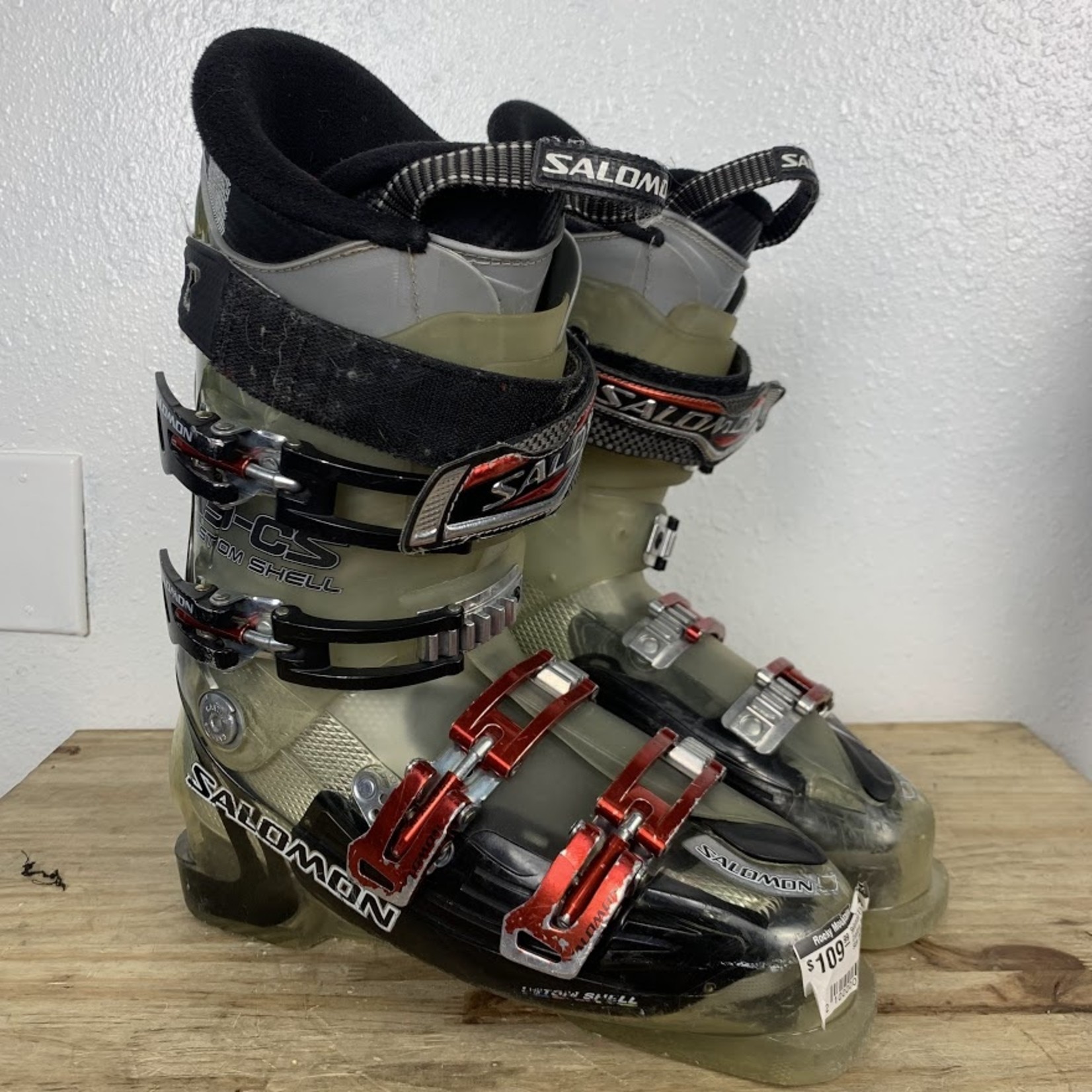 Salomon X3-CS Custom Shell Ski Boots Size 26/26.5