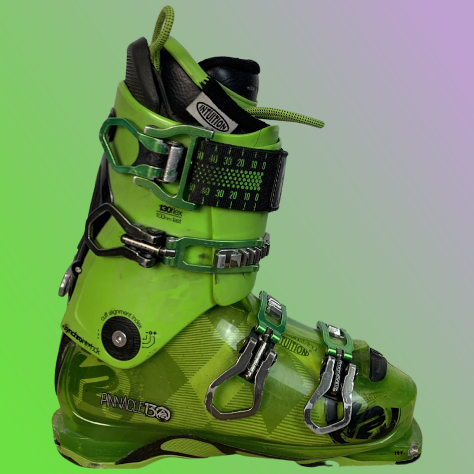 K2 Pinnacle 130 Ski Boots, Size 26-26.5