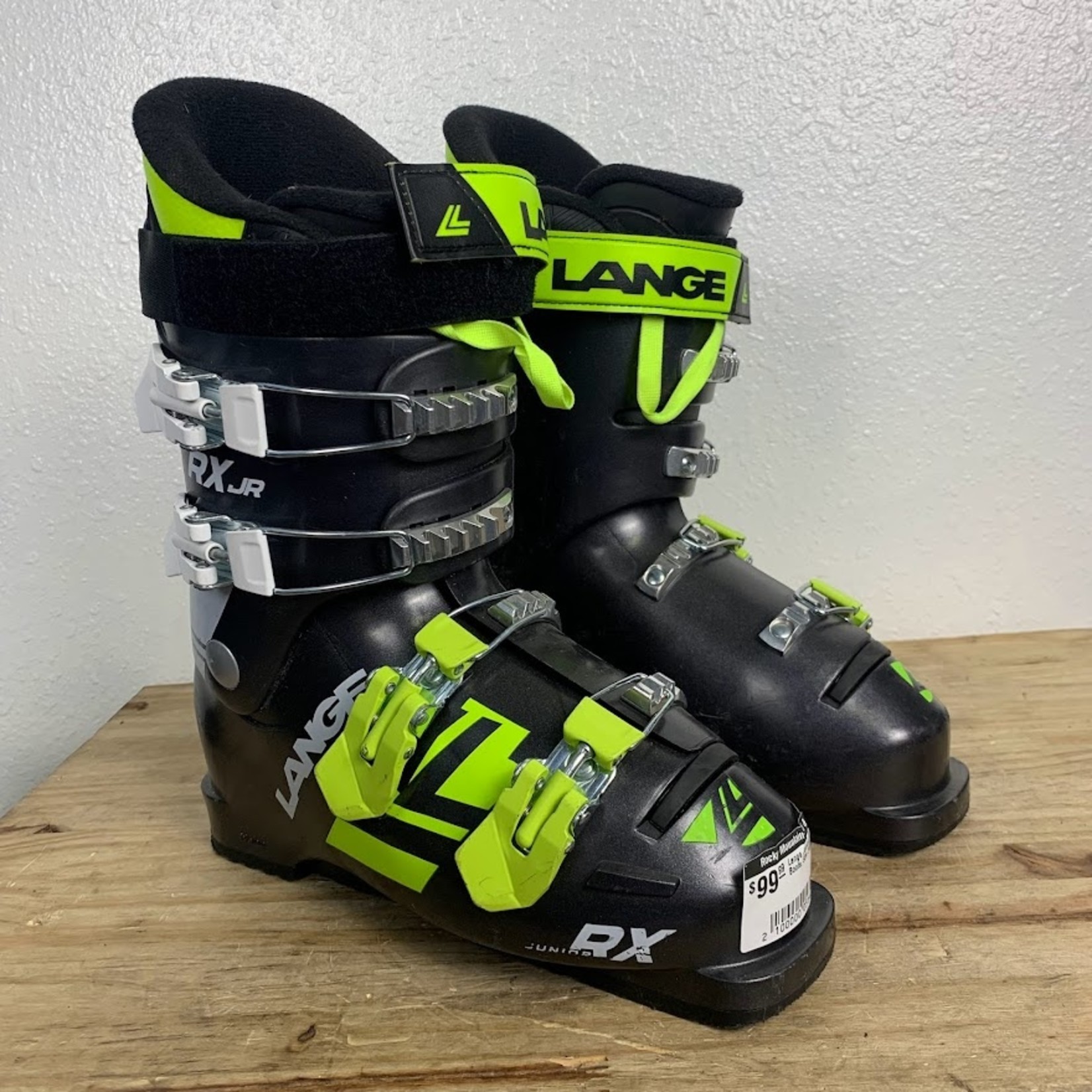 Lange Junior RX Kids Ski Boots, Size 24/24.5