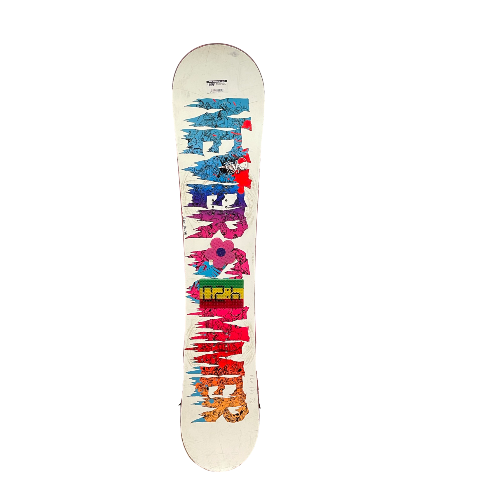 Never Summer Never Summer Evo Mini Kids Snowboard, Size 130