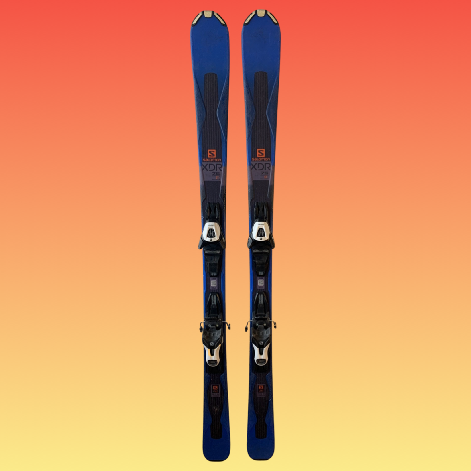 Salomon 2019 Salomon XDR 75 ST Skis + Lithium 10 Demo Bindings