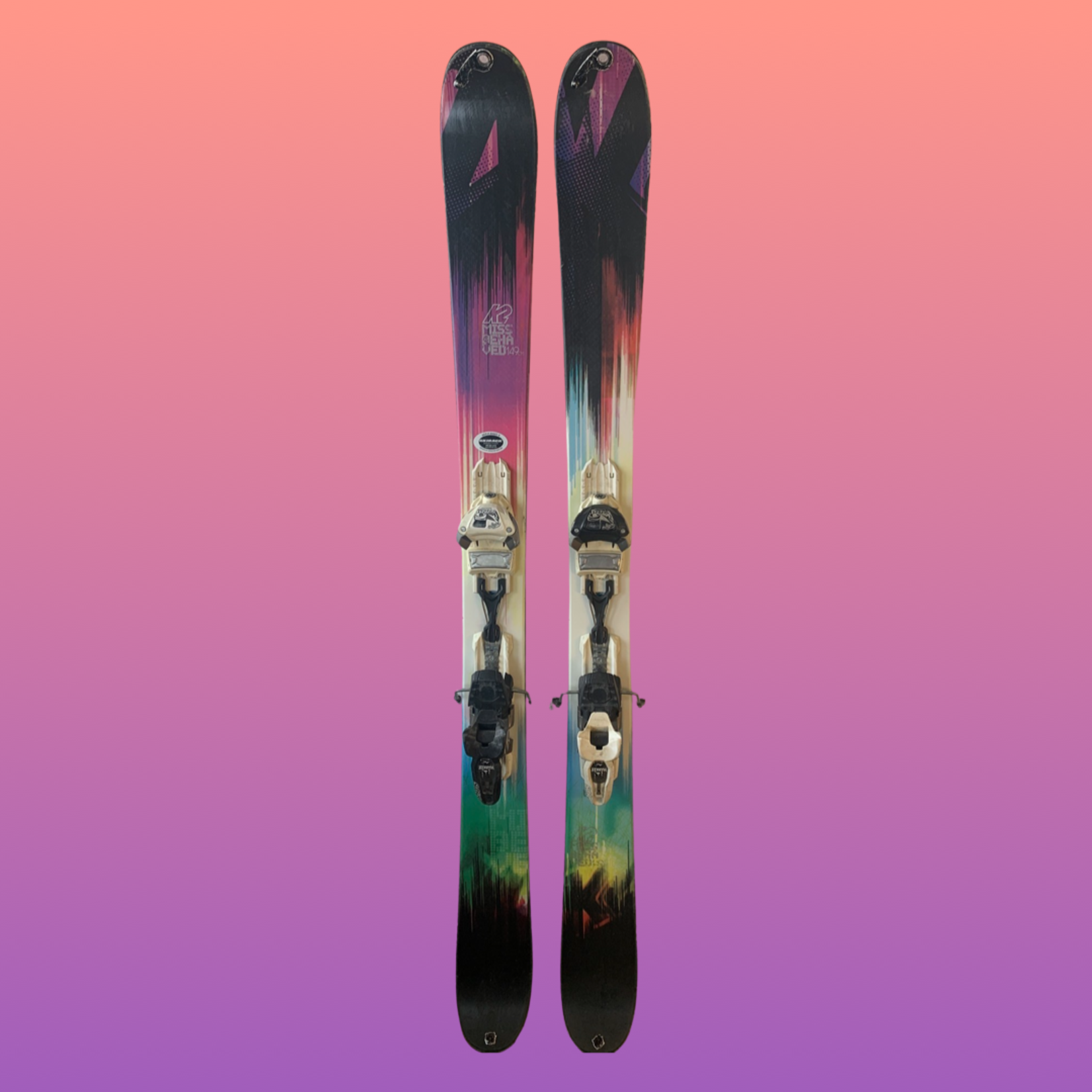K2 K2 Missbehaved Skis + Marker Schizo Demo Bindings, Size 149cm