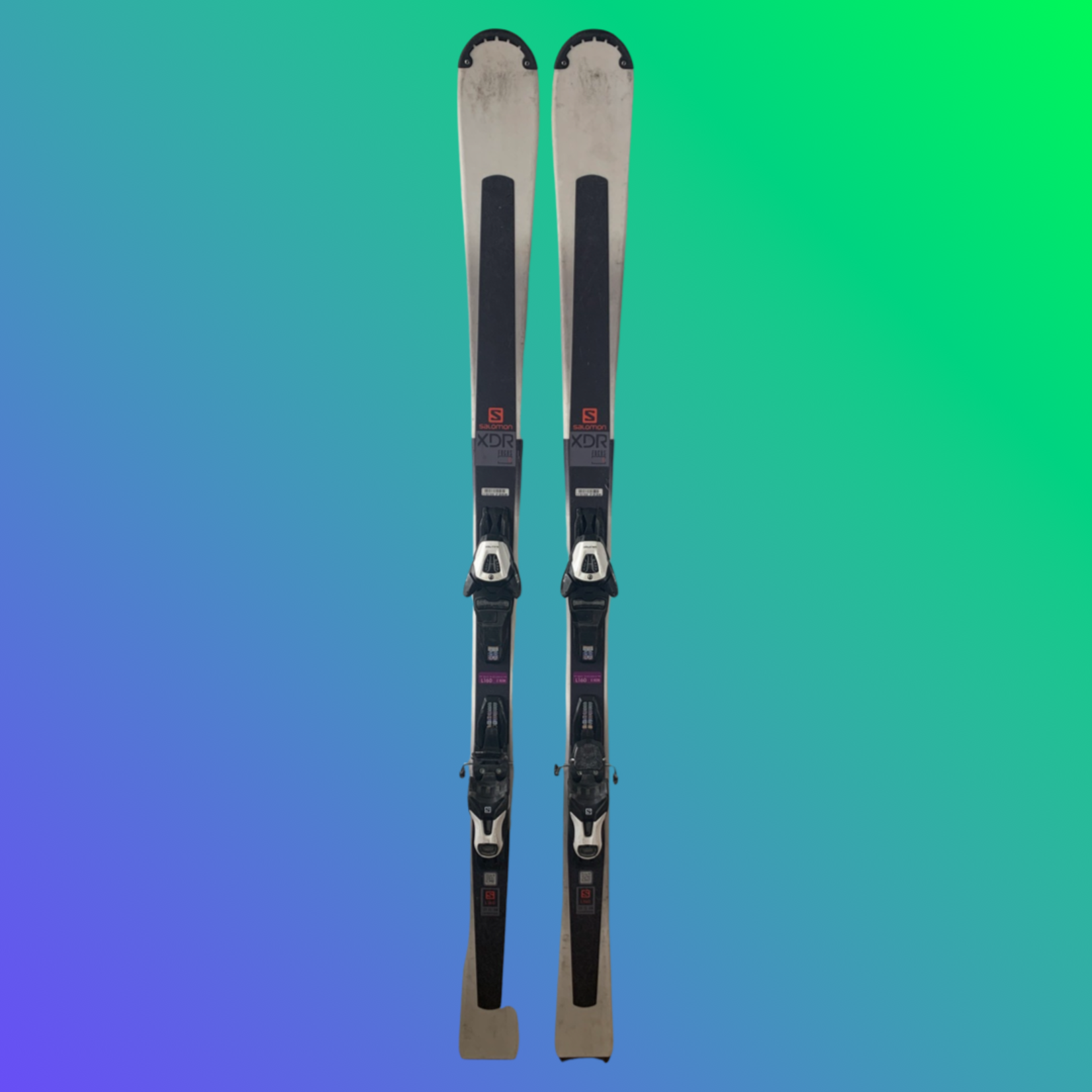 Salomon 2020 Salomon XDR Focus R Skis + Lithium 10 Demo Bindings