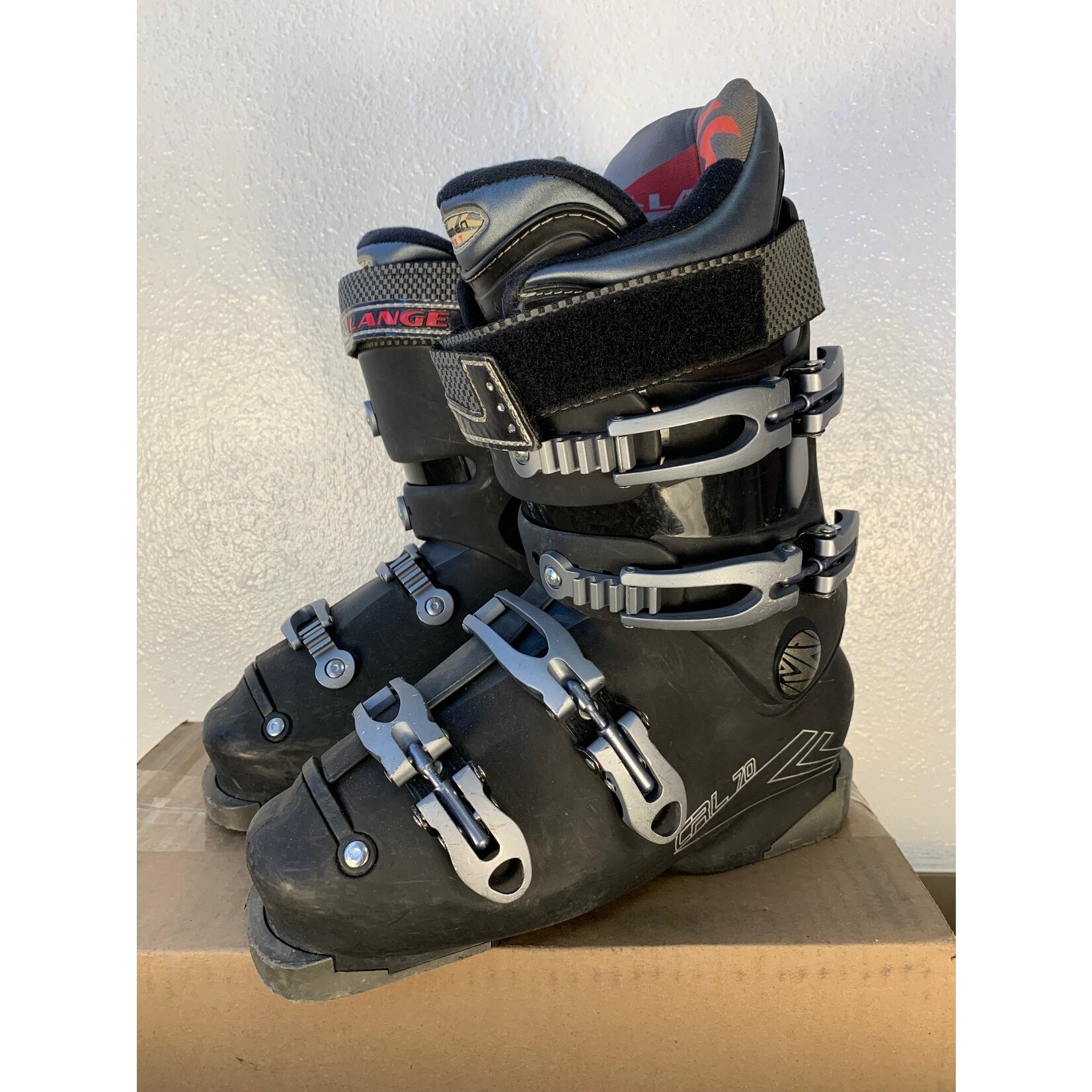 Lange Lange CRL 90 Womens Ski Boots, Size 23.5