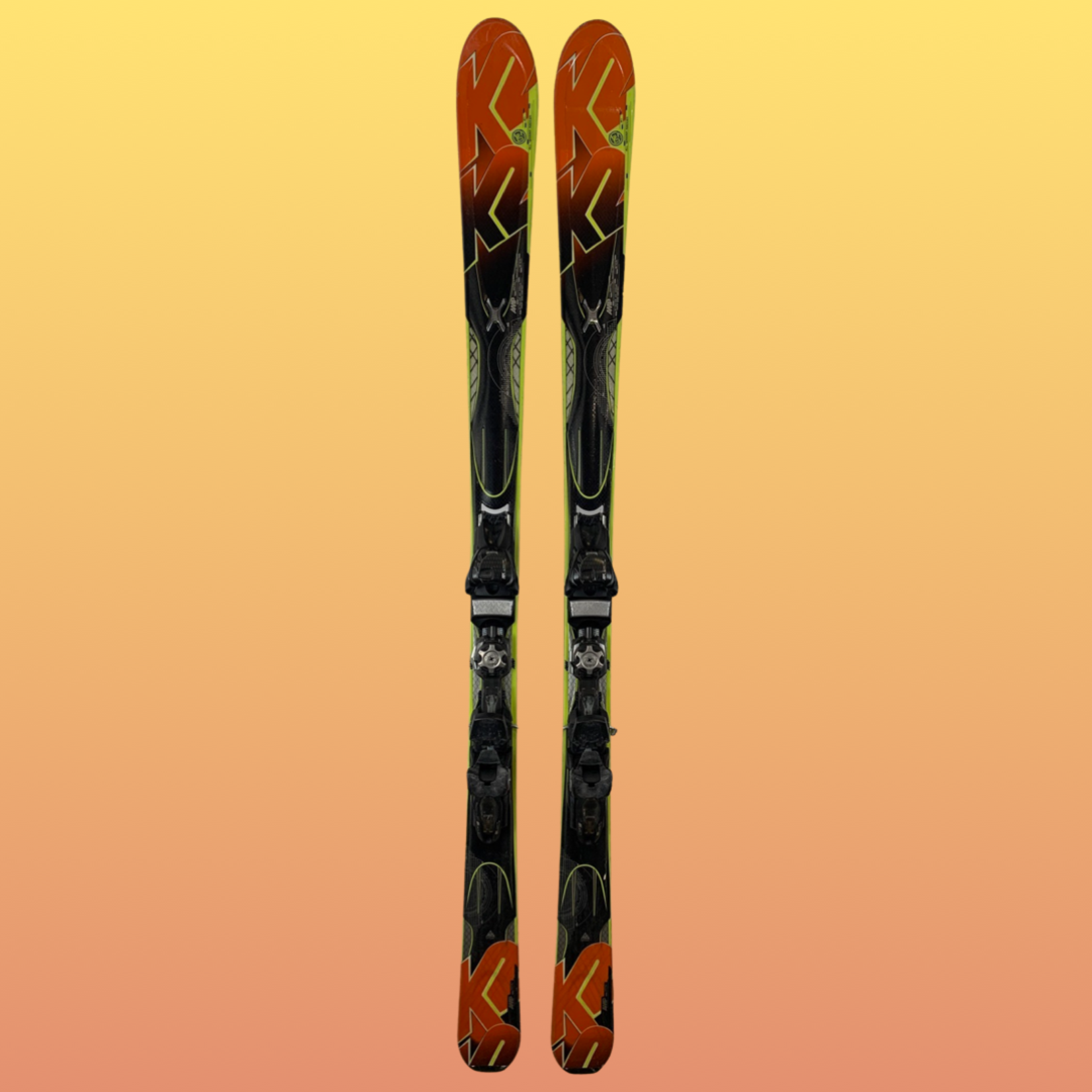 K2 K2 Amp Impact Skis + Marker MX 12.0 Demo Bindings, Size 167cm