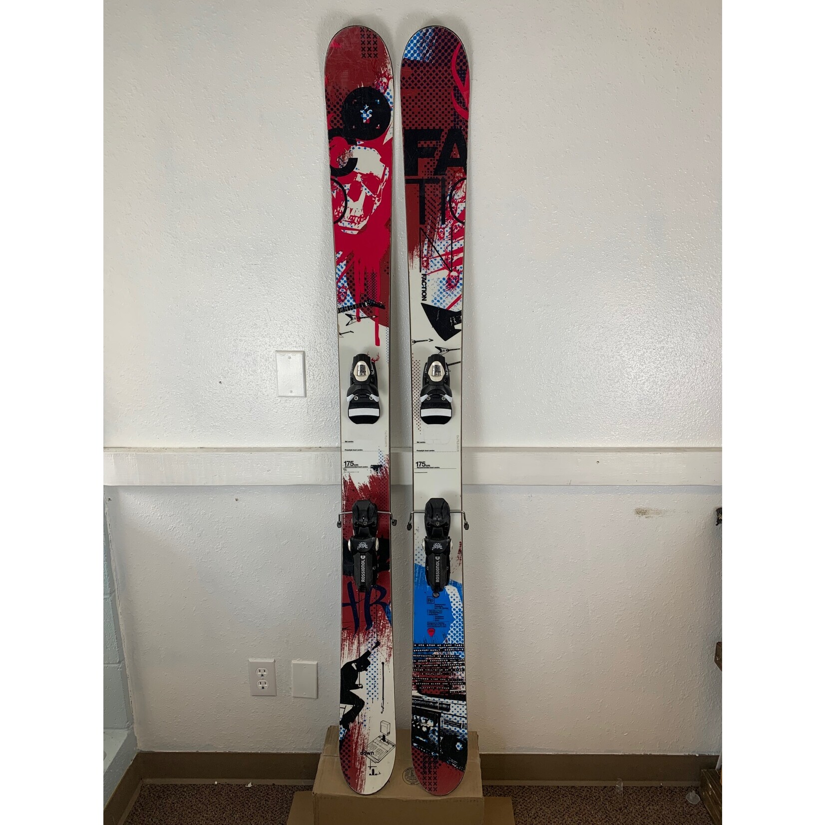 Faction Faction Royale 122 Skis, Size 175 (Mounted for 28 Boots)