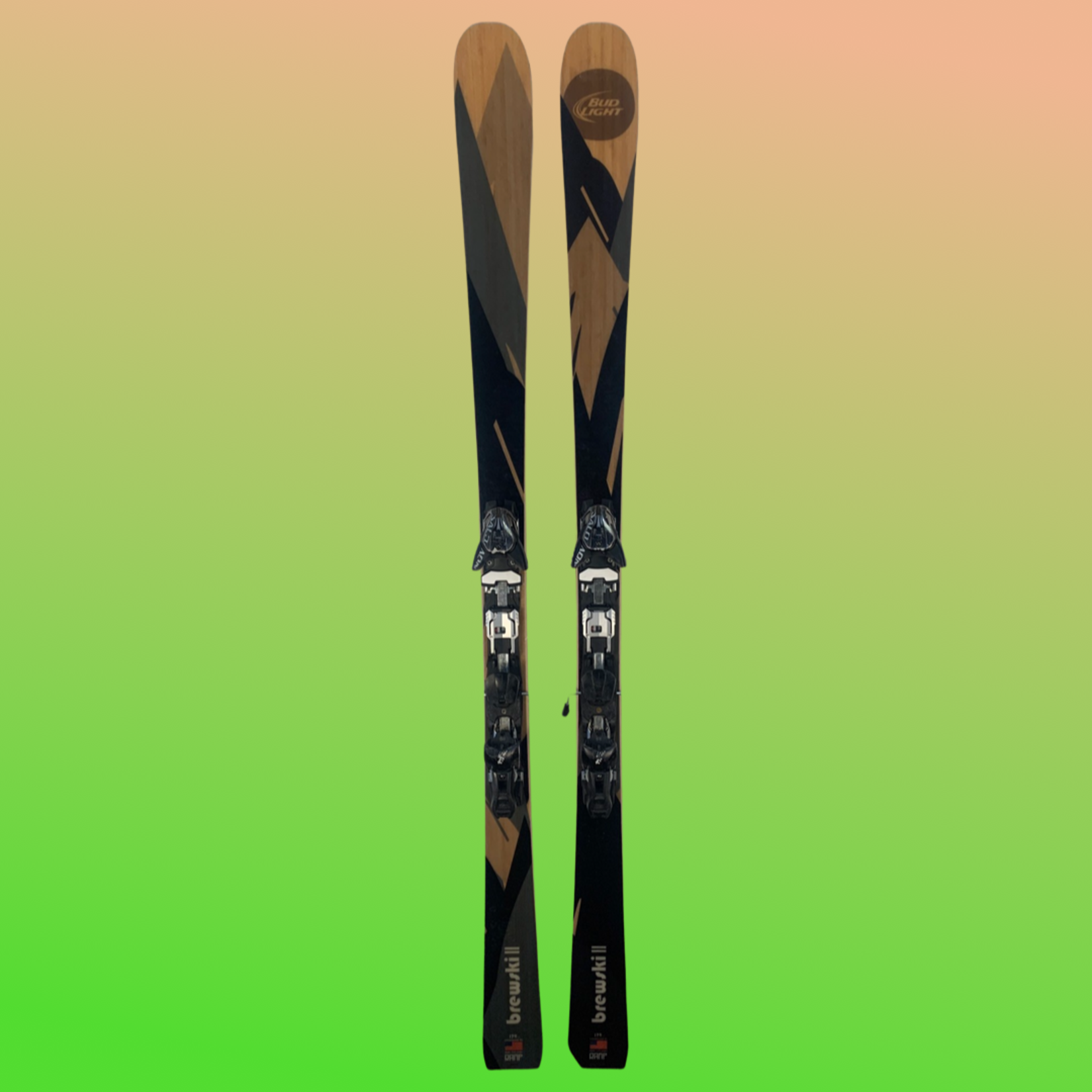 Bud Light Brewski Skis, Size 179