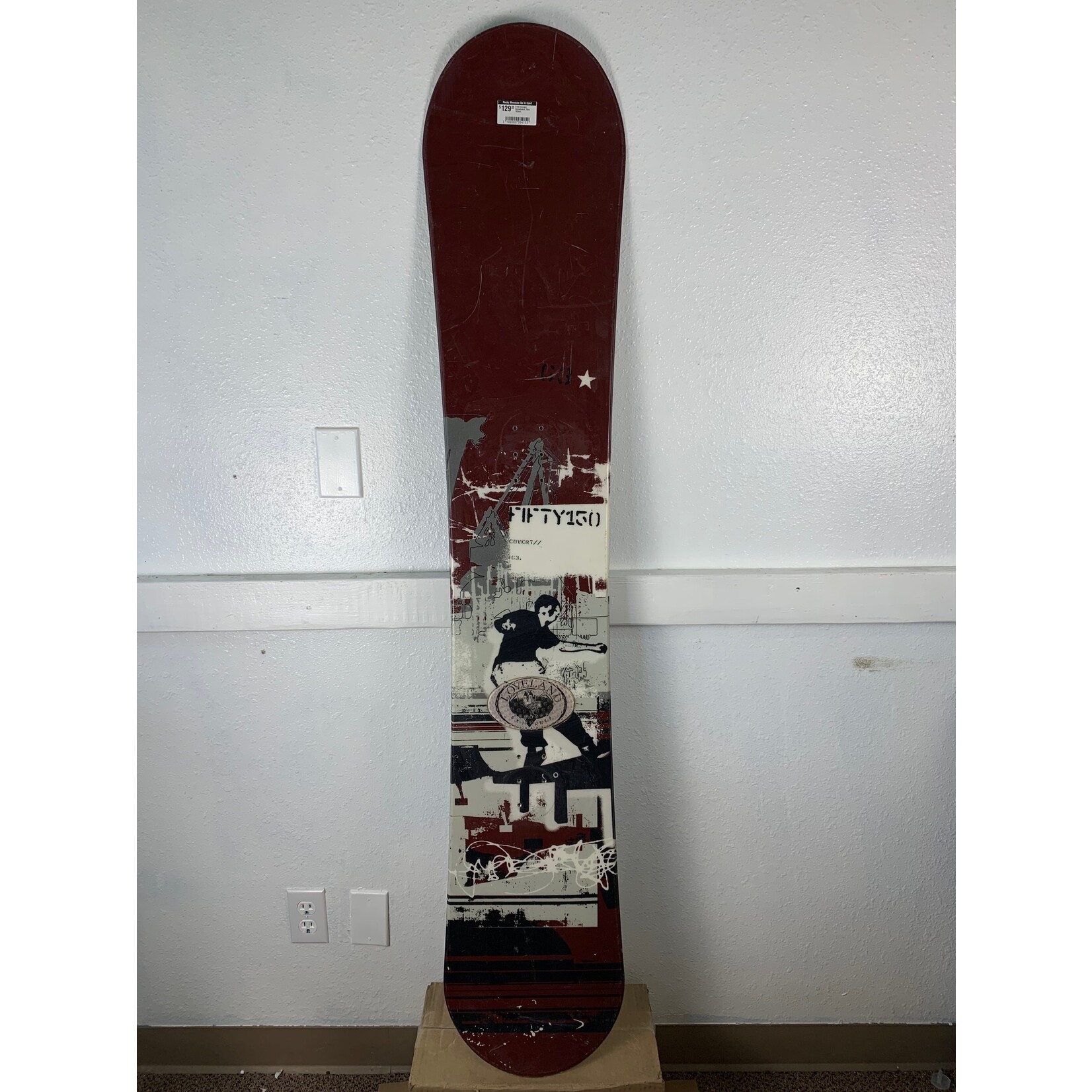 5150 5150 Convert Snowboard, Size 163cm.