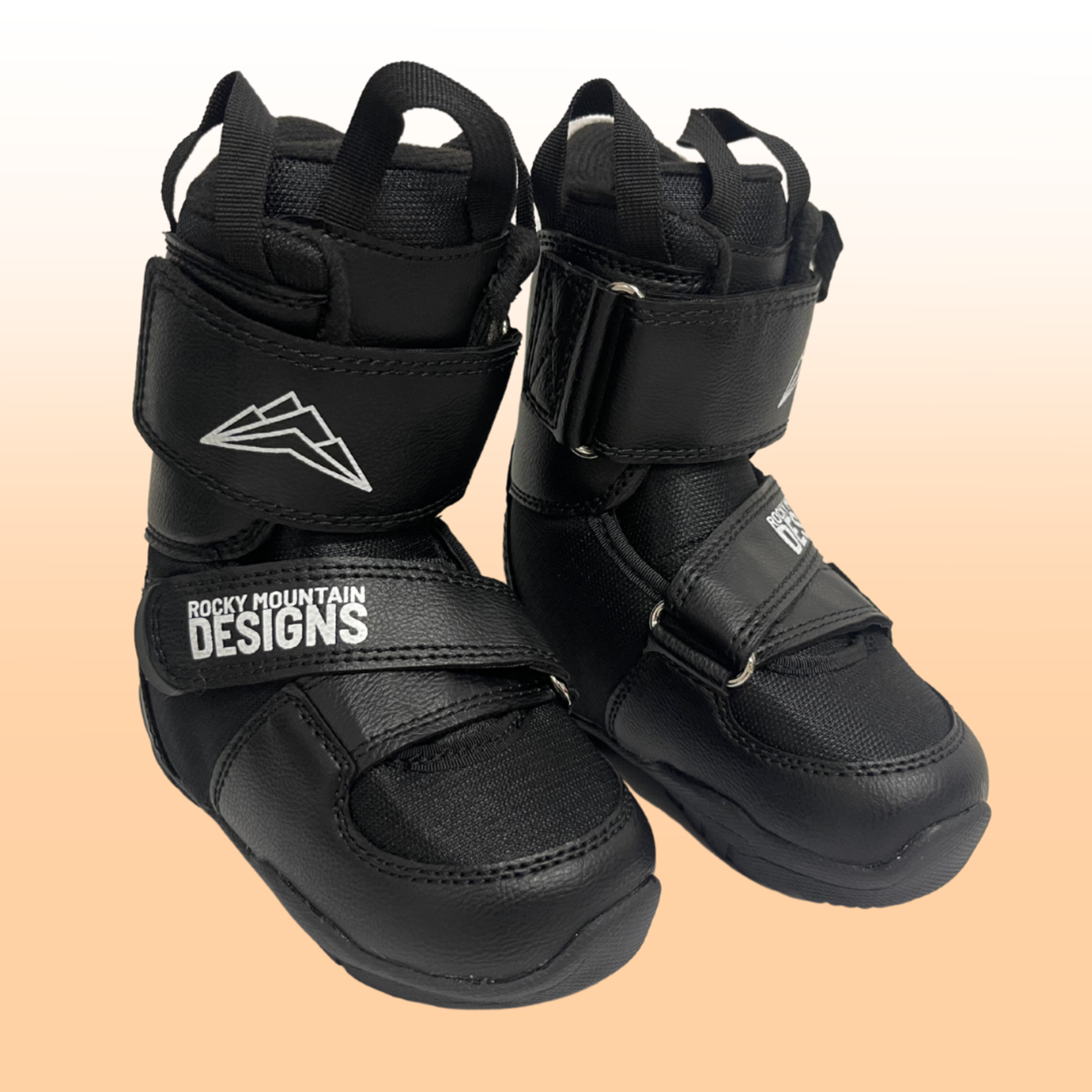 Rocky Mountain Designs NEW 2024 KIDS BUNDLE (Be Happy Snowboard+ Slush Boots+ EZ Bindings)