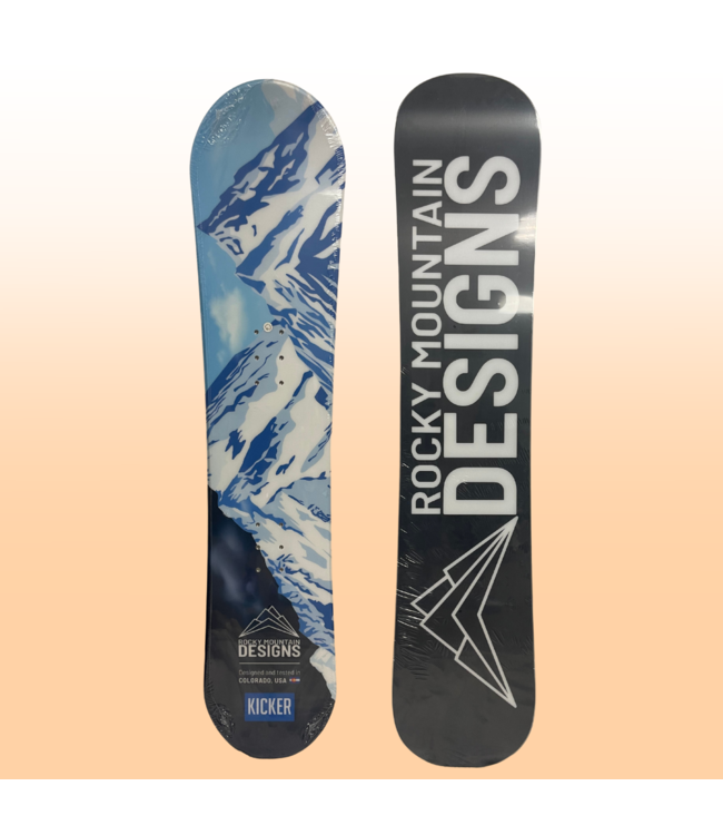 Rocky Mountain Designs NEW 2025 Rocky Mountain Designs Kids Kicker Snowboard