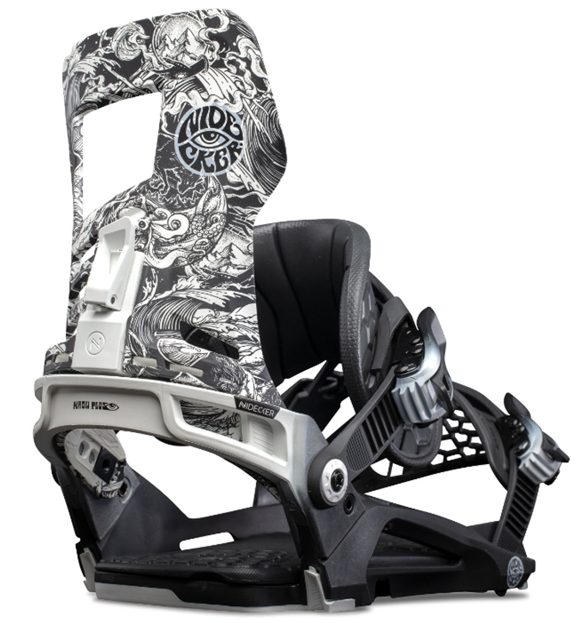 NEW 2024 Nidecker Men's Kaon Plus Snowboard Bindings NEW 2024 Nidecker Men's Kaon Plus Snowboard Bindings