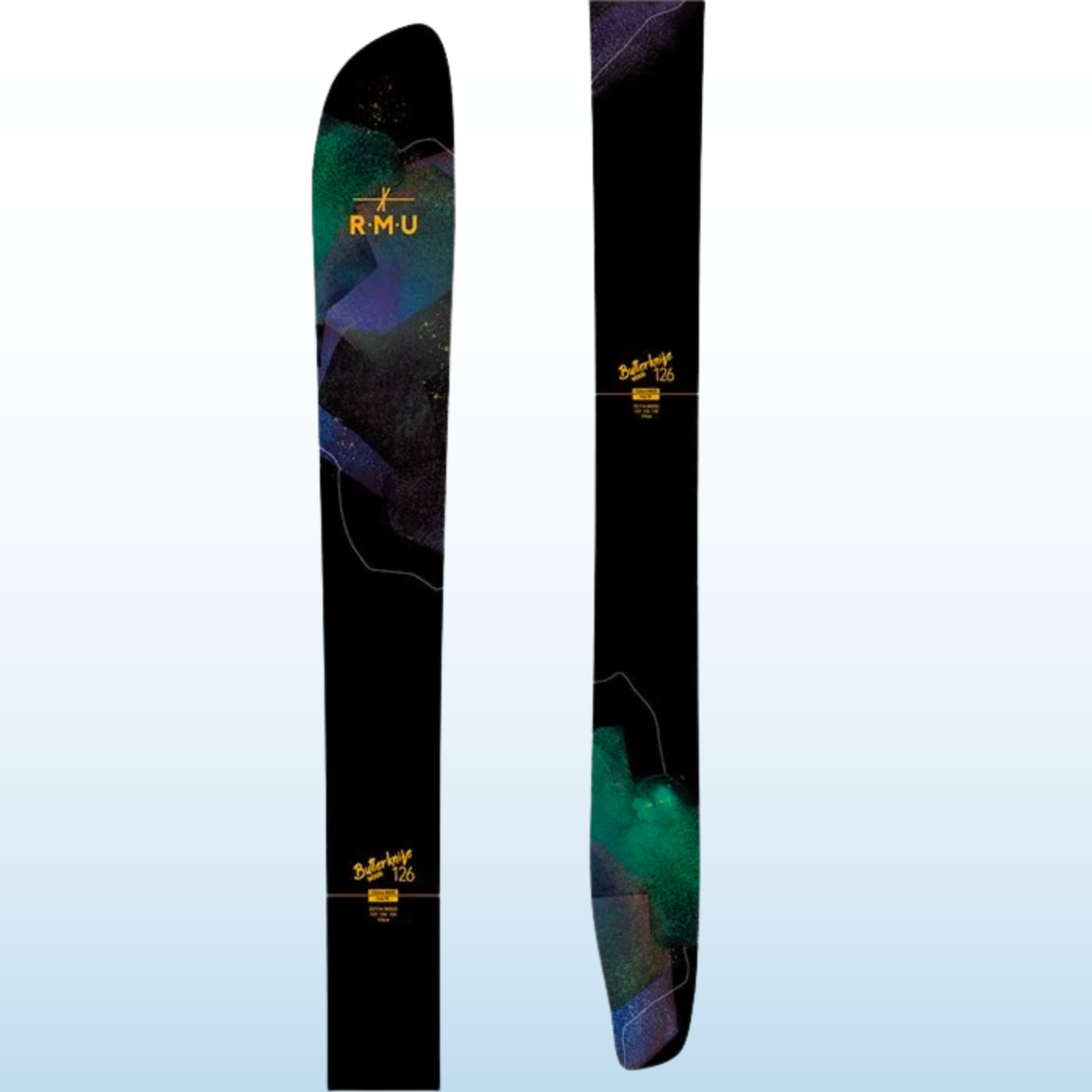 RMU NEW 2024 RMU Butterknife 126 Skis