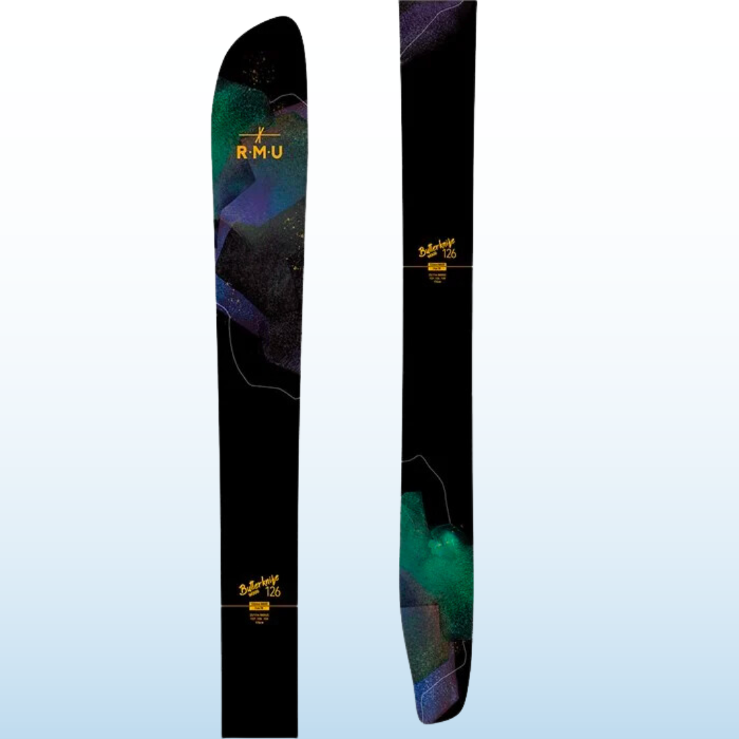NEW 2024 RMU Butterkniife 126 Skis Snowsports Outlet by Rocky