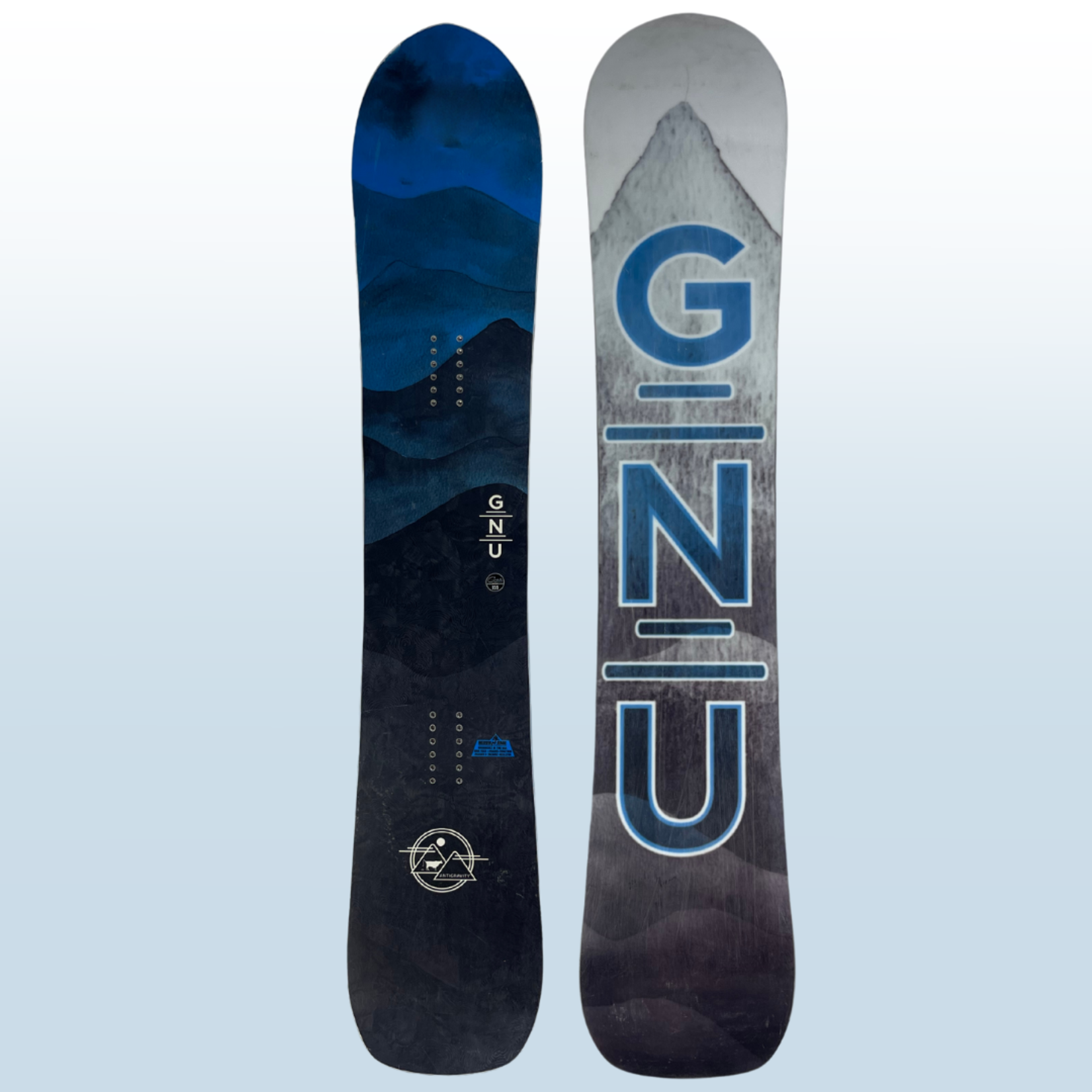 GNU Gnu Antigravity Snowboard, Size 159W