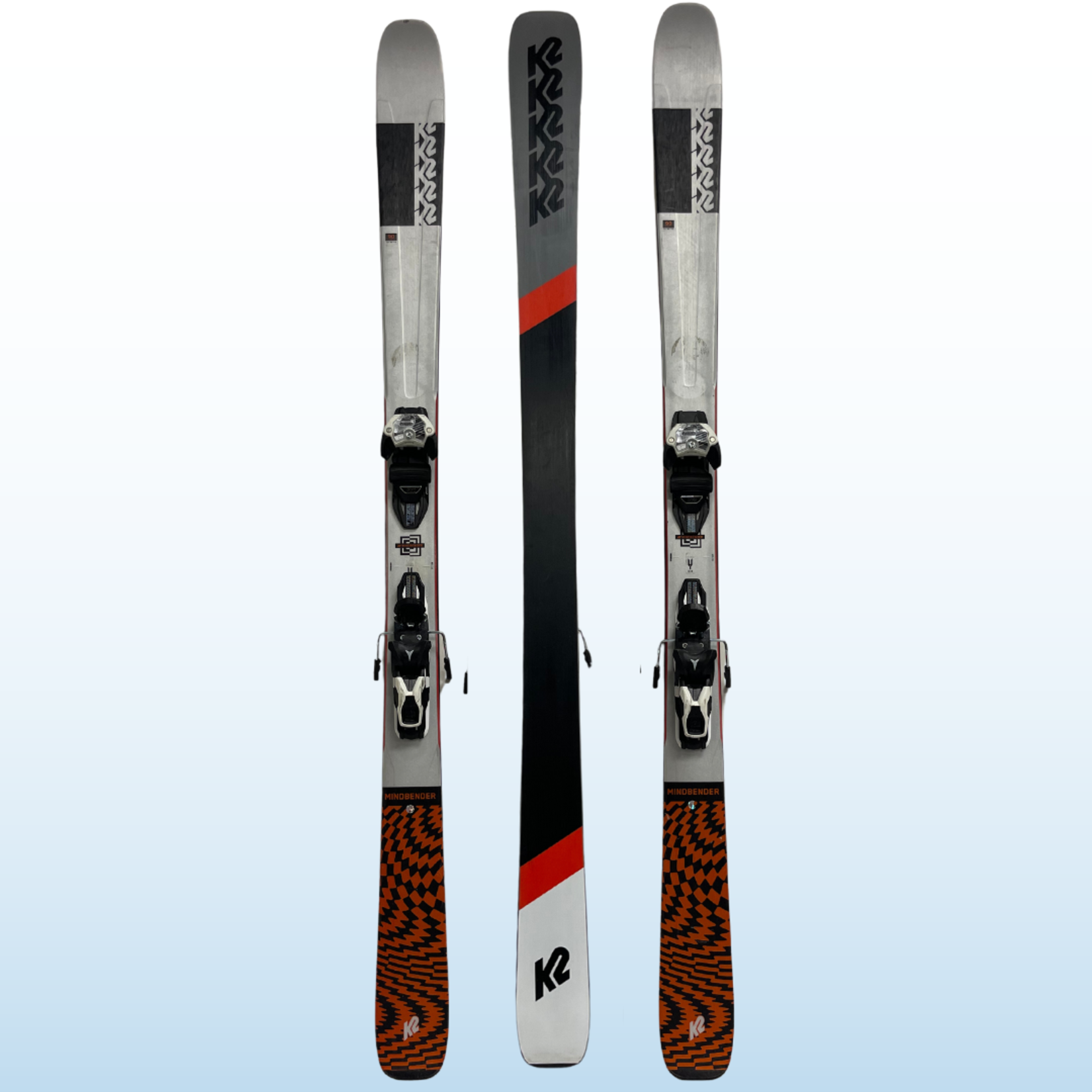 K2 2020 K2 Mindbender 90Ti Skis + Warden 11 Demo Bindings
