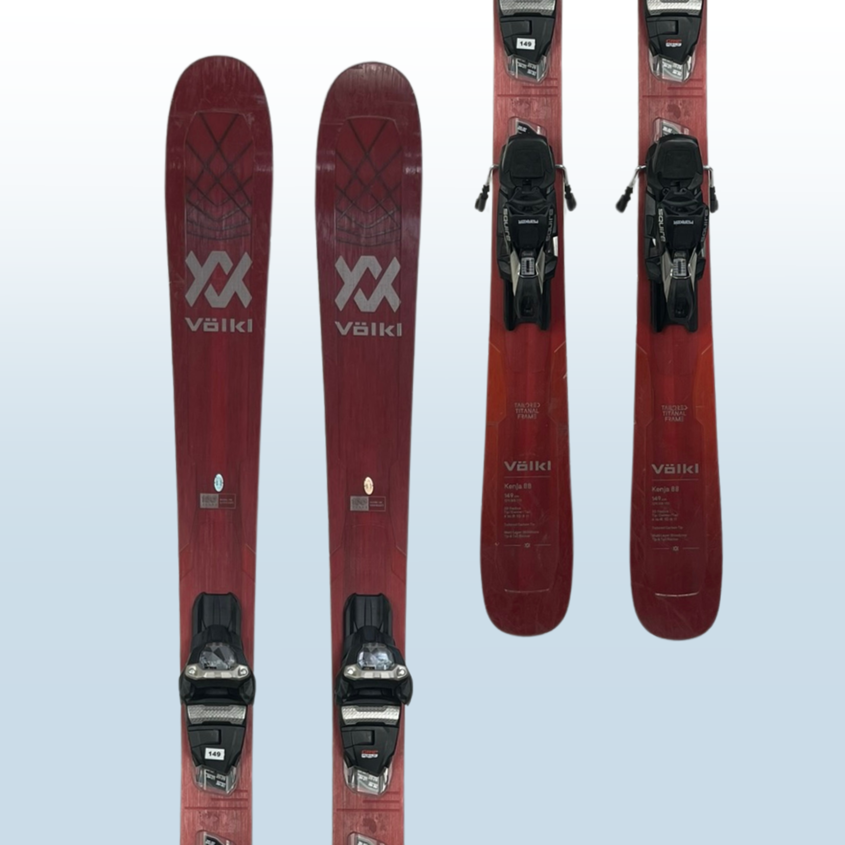 Volkl 2023 Volkl Kenja Skis, Size 149
