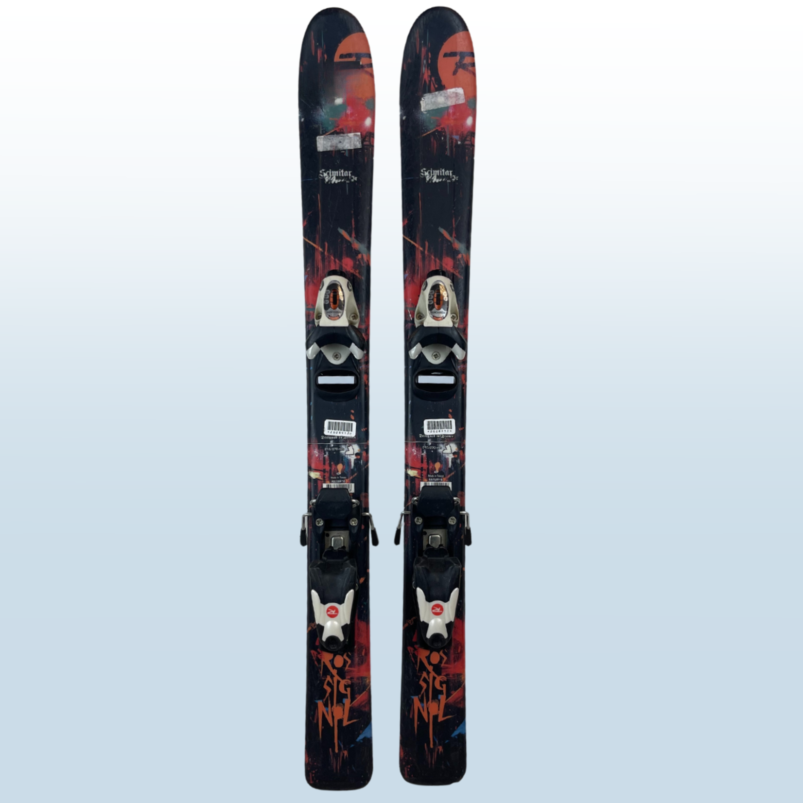 Rossignol Rossignol Scrimitar Jr Kids Skis + Comp Kids Bindings, Size 93cm