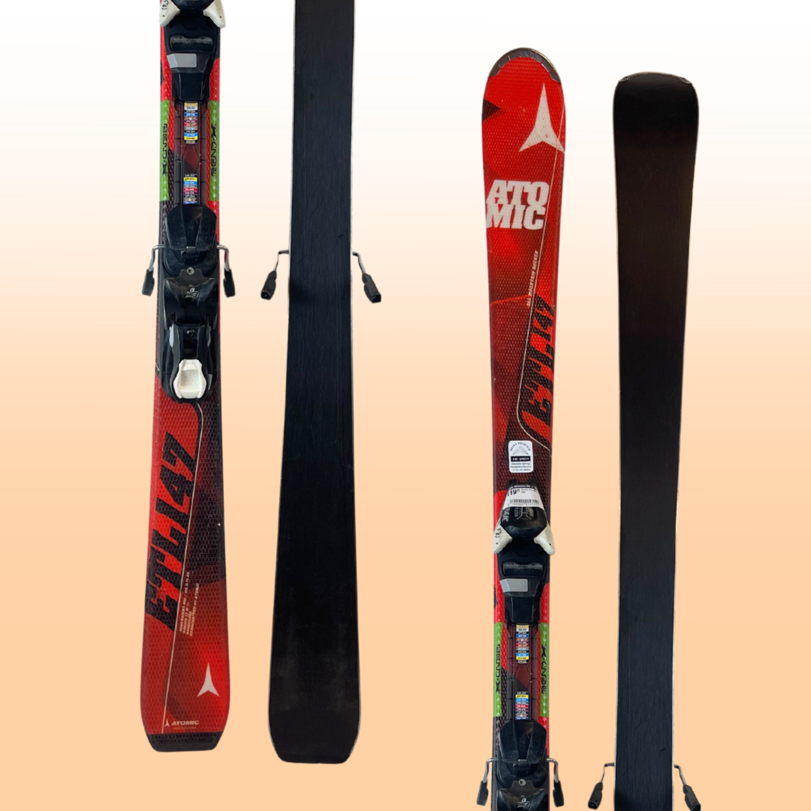 Atomic Atomic ETL Skis, Size 125cm