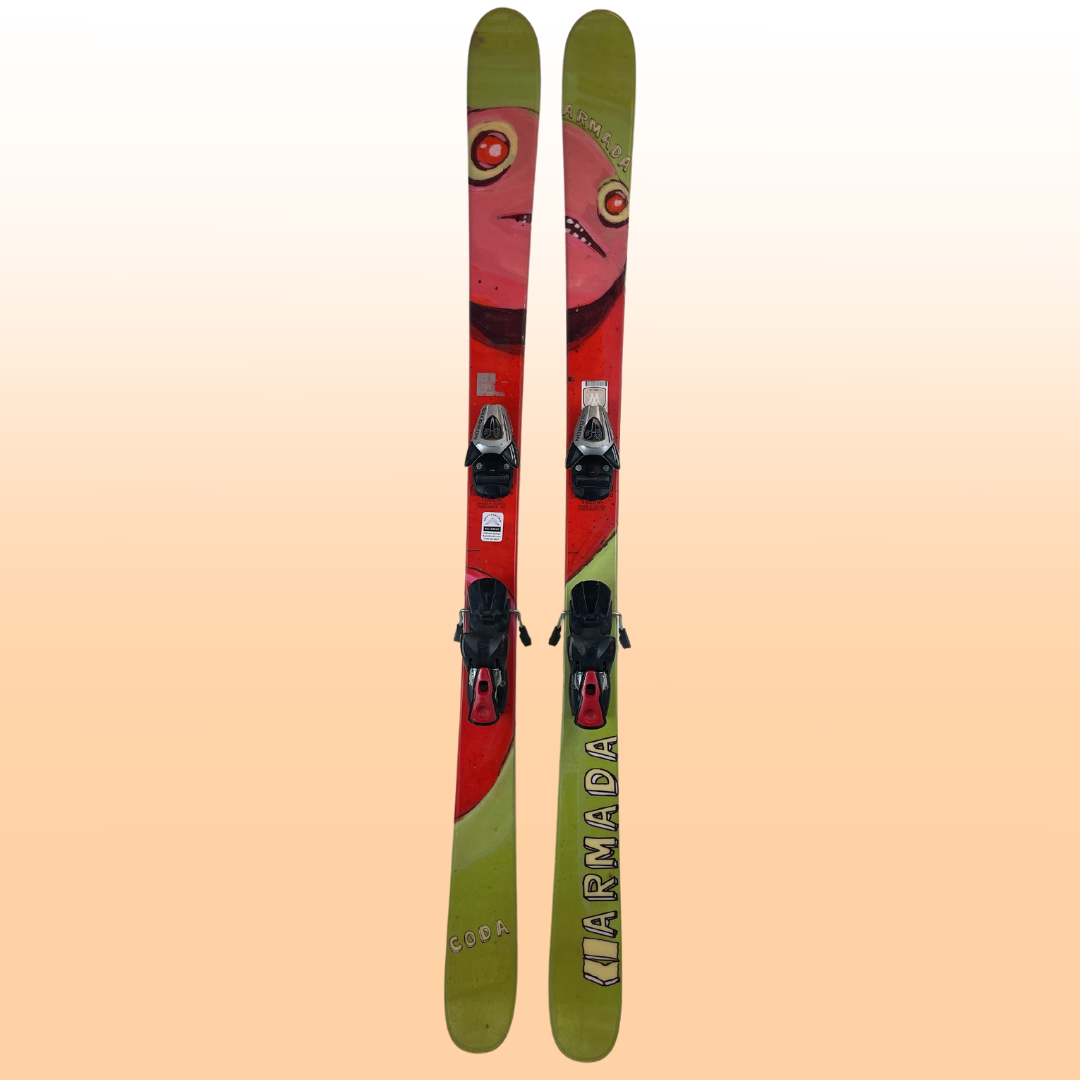 Armada Coda Kids Skis Salomon LZ7 Bindings Size 150cm