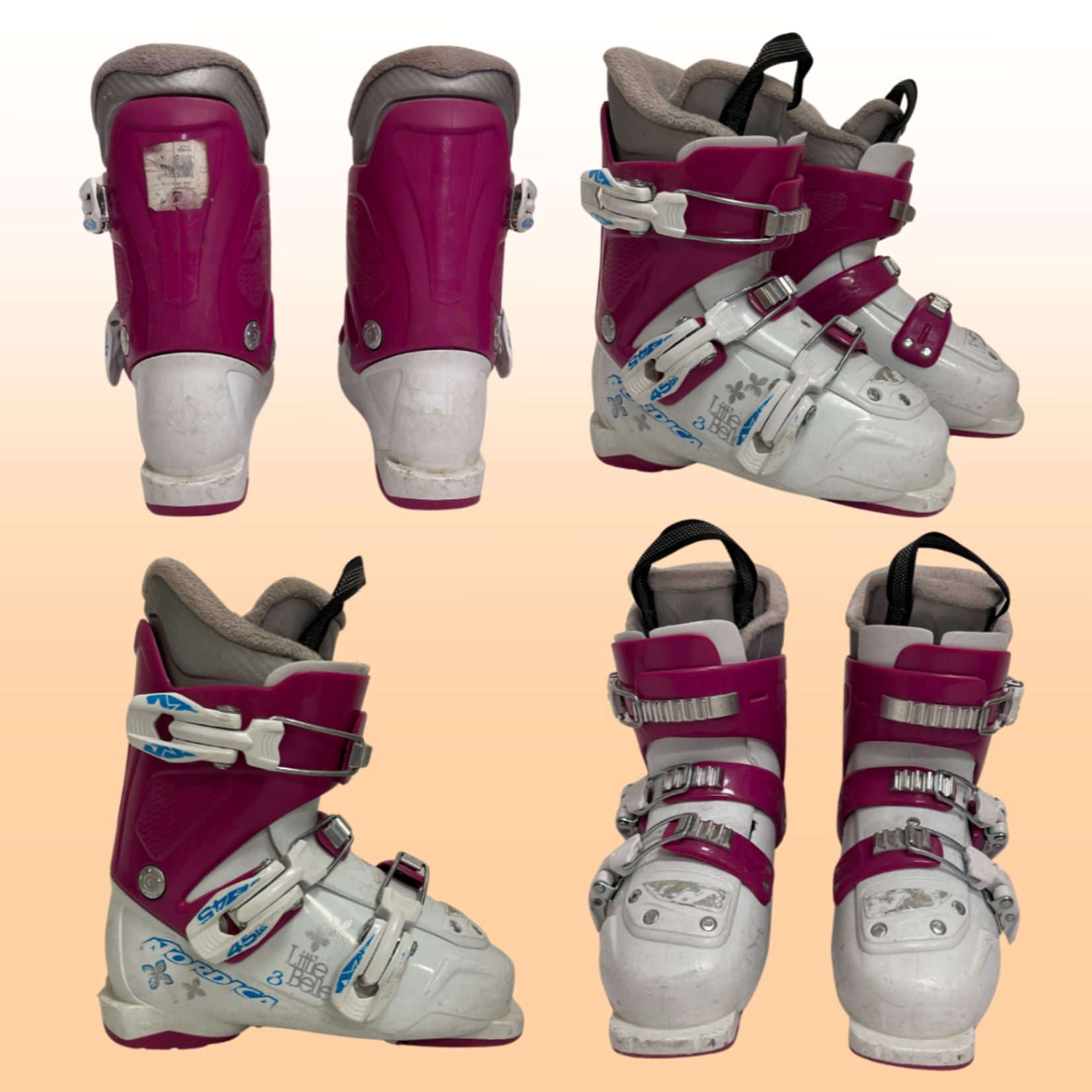 Nordica Nordica Little Belle 3 Ki's Ski Boots, Size 20/21.5