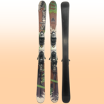 Salomon Used Salomon Shogun Jr Twin Tip Kids Skis + L7 Demo Bindings, Size 140cm