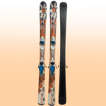 Atomic Atomic Balanze Women's Skis + Look 10 Bindings, 138cm