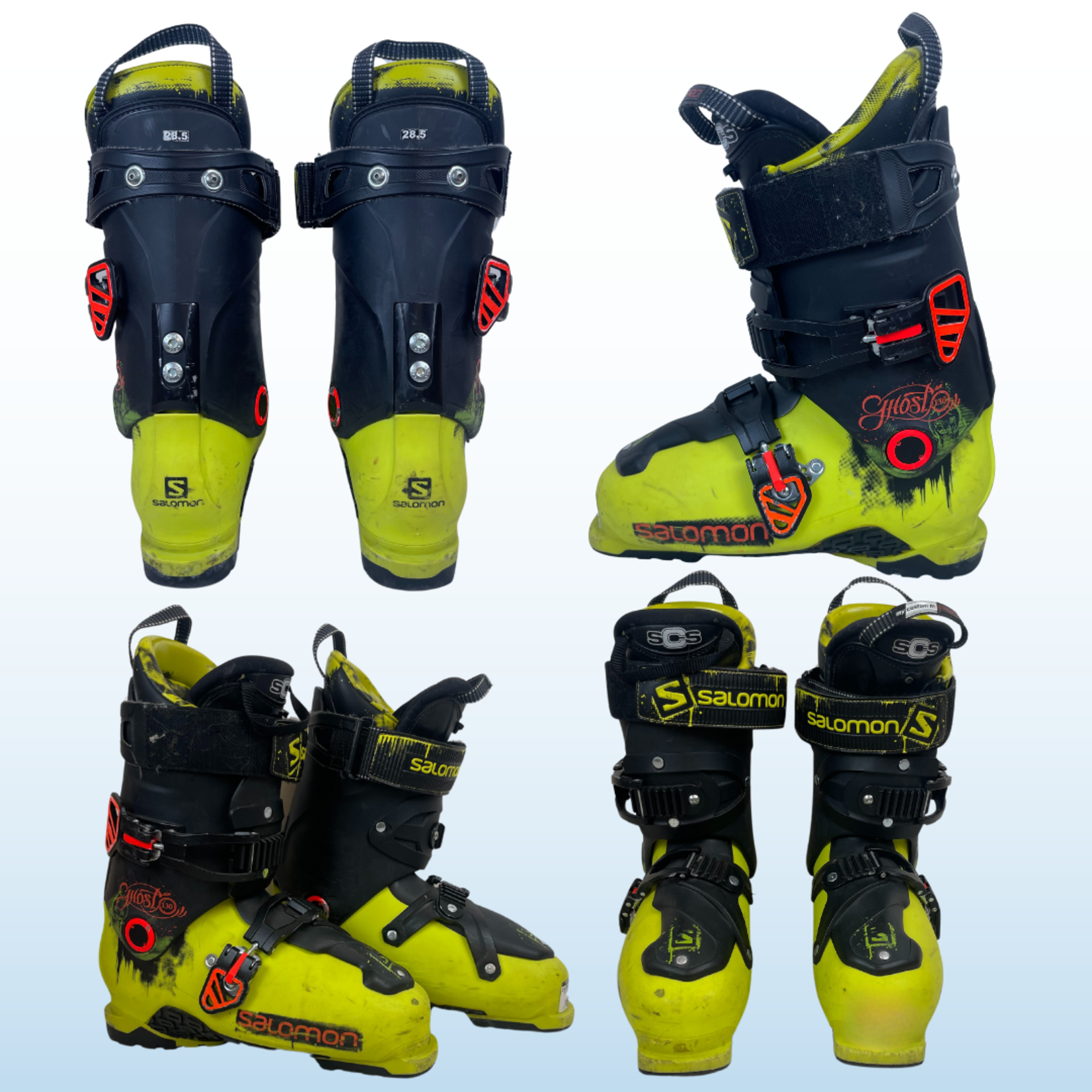 Salomon Salomon Ghost 130 Ski Boots, Size 28.5