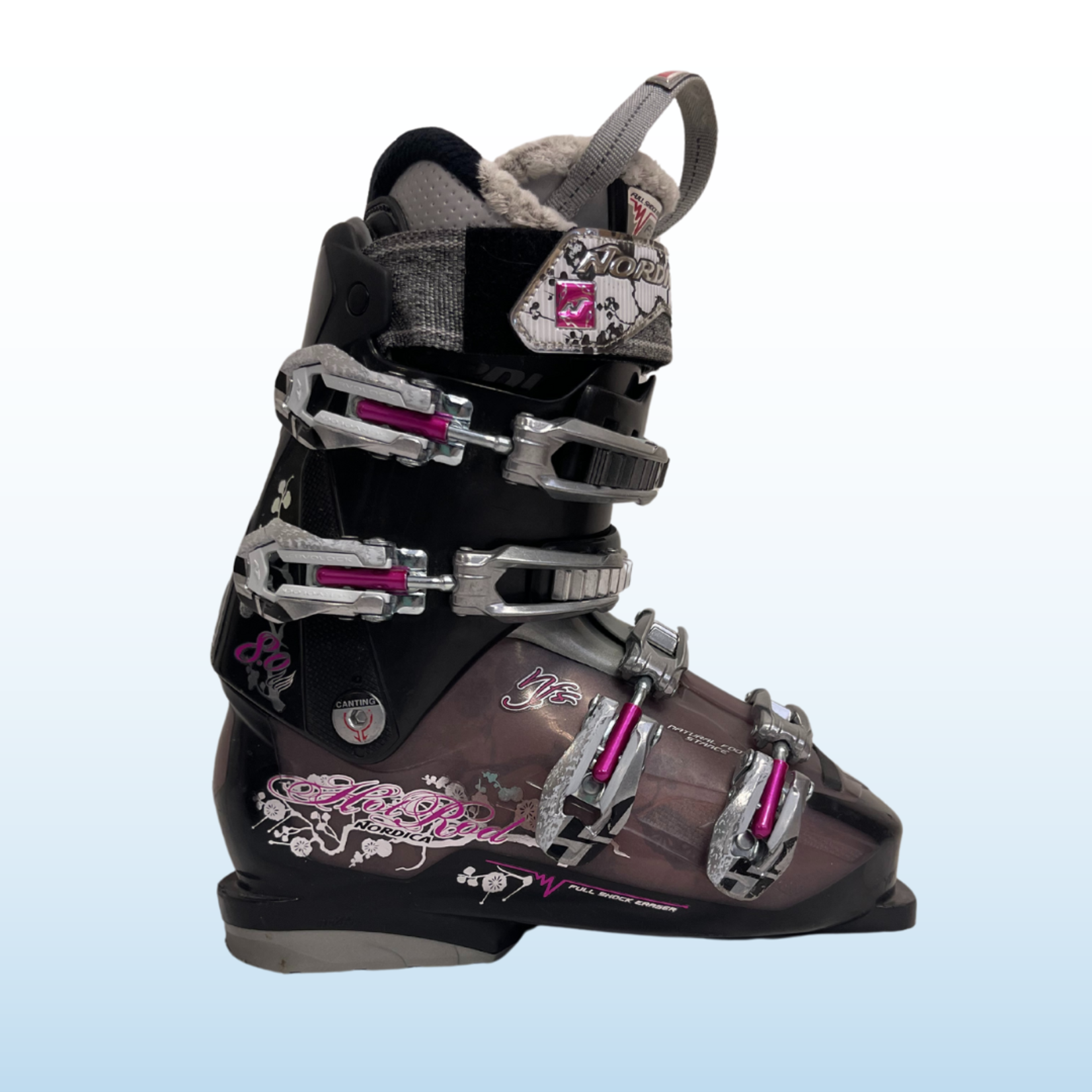 Nordica Nordica Hot Rod 8.0 Ski Boots, Size 24.5