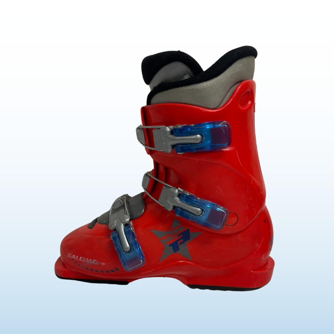 Salomon T3 RT On-Piste Junior Alpine Ski Boots - Black/Blue