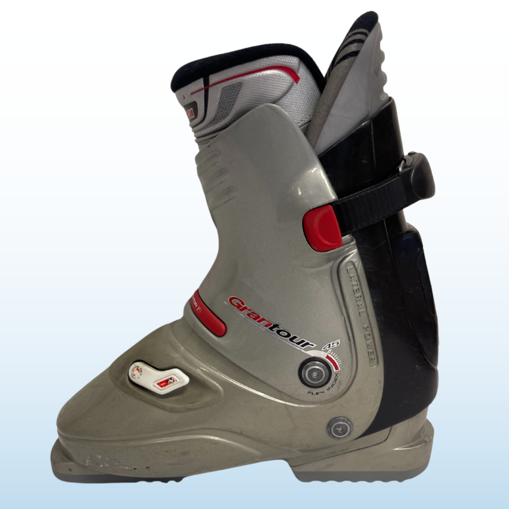 Nordica Nordica GranTour Rear Entry Ski Boots, Size 25.5 SOLD AS IS NO REFUNDS OR EXCHANGES
