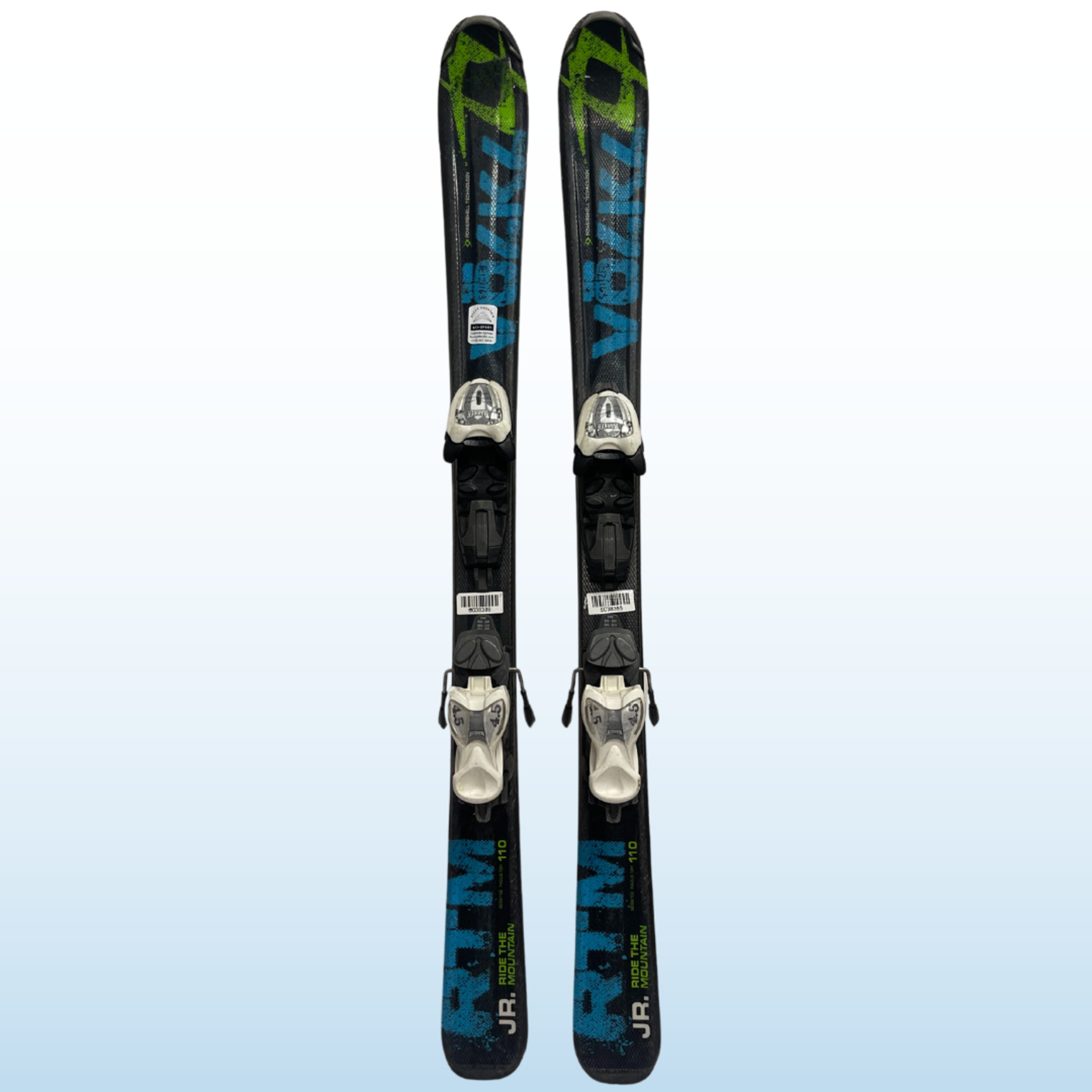 Volkl 2015 Volkl RTM Jr. Kids Skis + Marker 4.5 Demo Bindings
