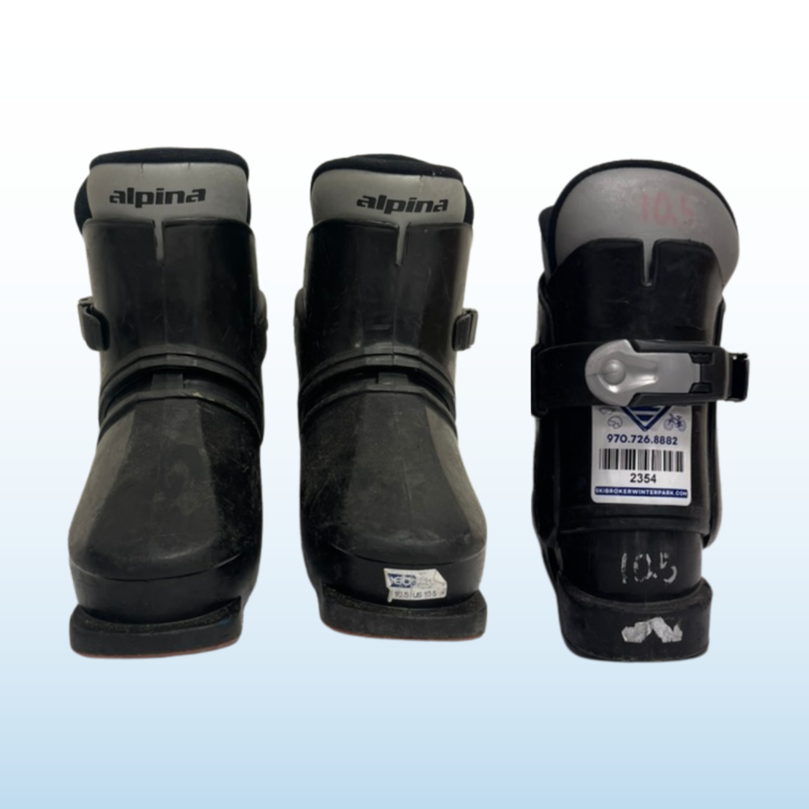 Alpina Alpina AJ1 Kids Ski Boots, Size 18.5