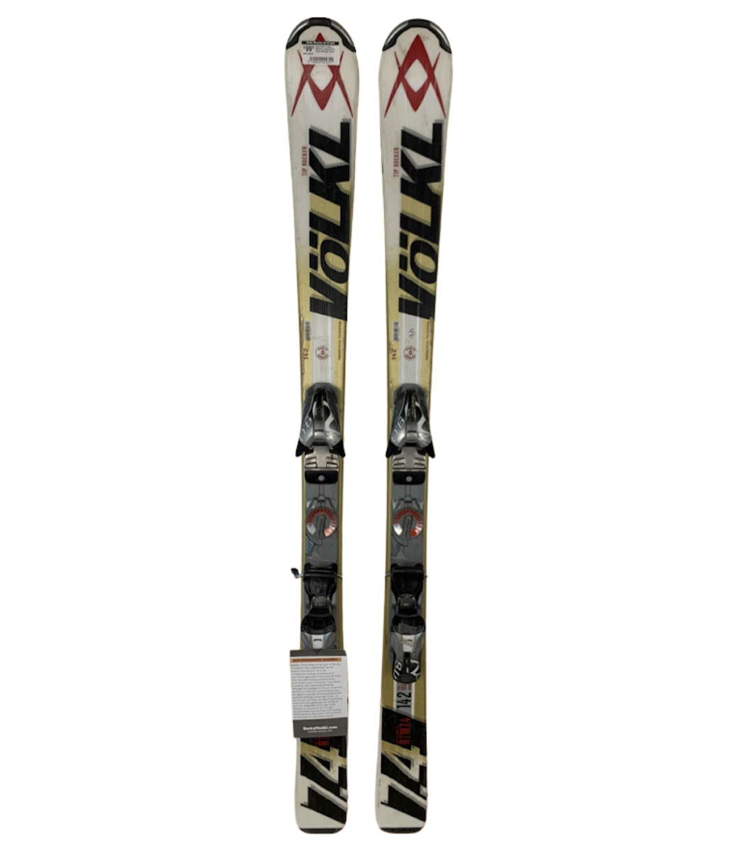 Volkl RTM 7.4 Skis + Marker 9.0 SpeedPoint Demo Bindings - Snowsports  Outlet by Rocky Mountain Ski & Sport