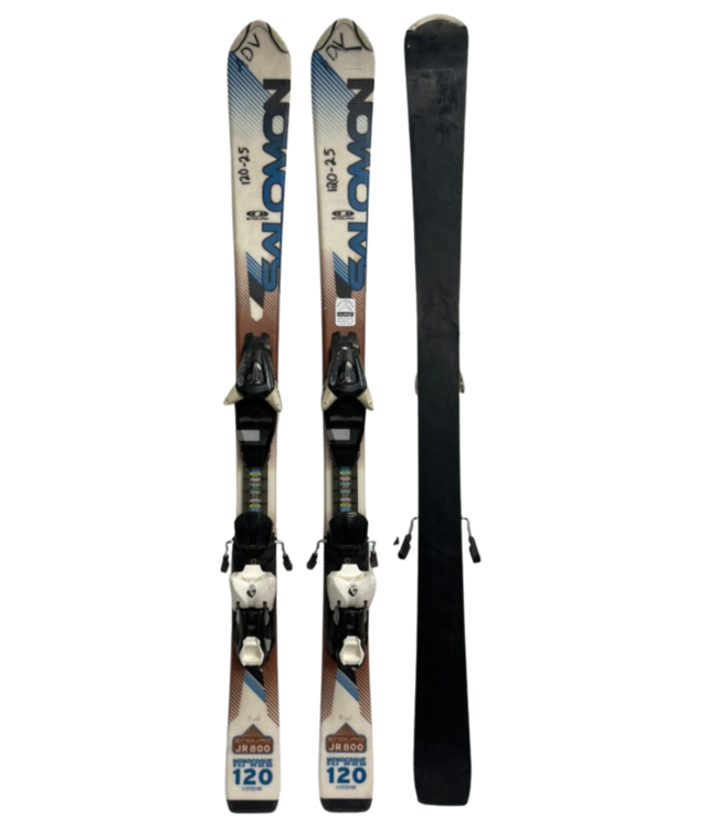 Salomon Salomon Enduro Jr. 800 Kids Skis + Salomon C5 Adjustable Bindings