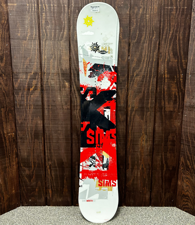 Sims Sims Wrath Snowboard, Size 151cm